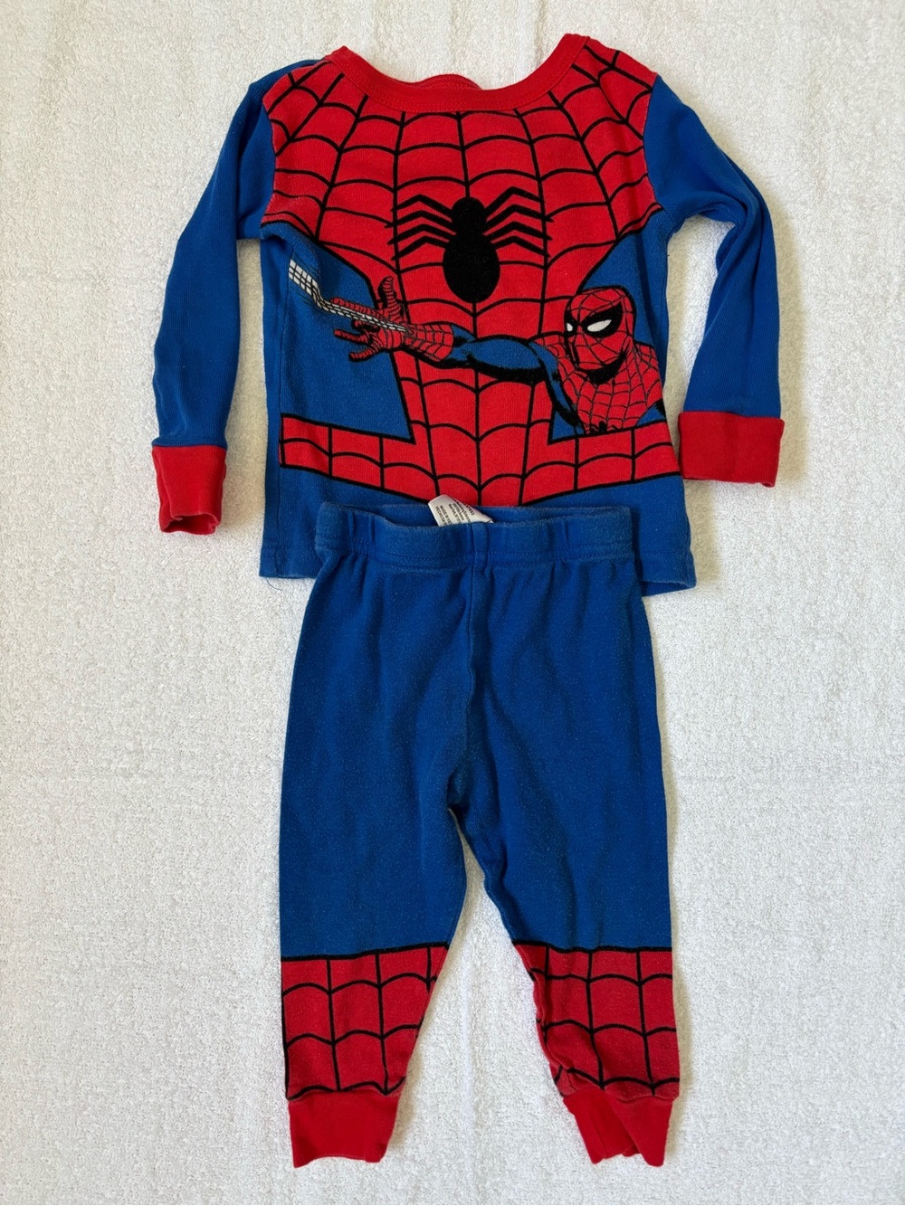 Spider-Man Baby Toddler Pajamas Size 18 Months